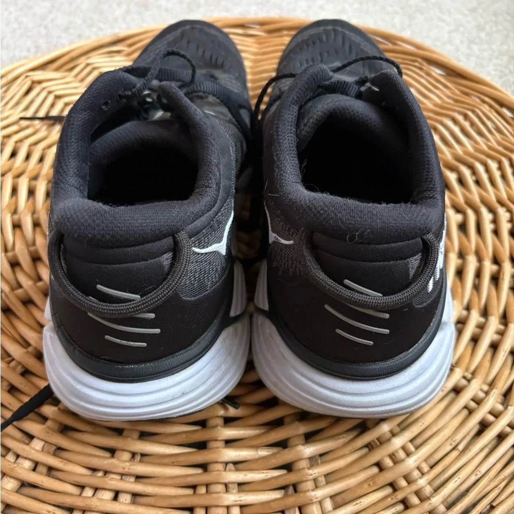 Hoka Men's Black White Gaviota 4 Stability Everyday Running Sneakers Size 8.5 - Picture 6 of 10